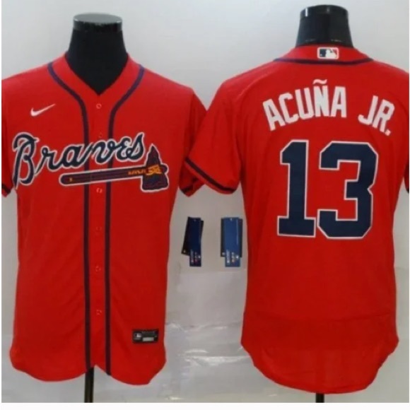 Atlanta Braves #13 Acuna Jr. jersey